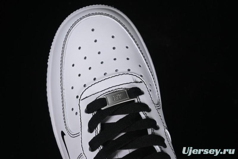 Nike Air Force 1 '07 Low Casual Sneakers with Full-Length Air Cushion - CW2288-021