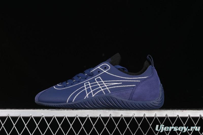Onitsuka Tiger Sclaw Comfortable Versatile Slip-Resistant Low-Top Lifestyle Sneakers - 1183B969-400