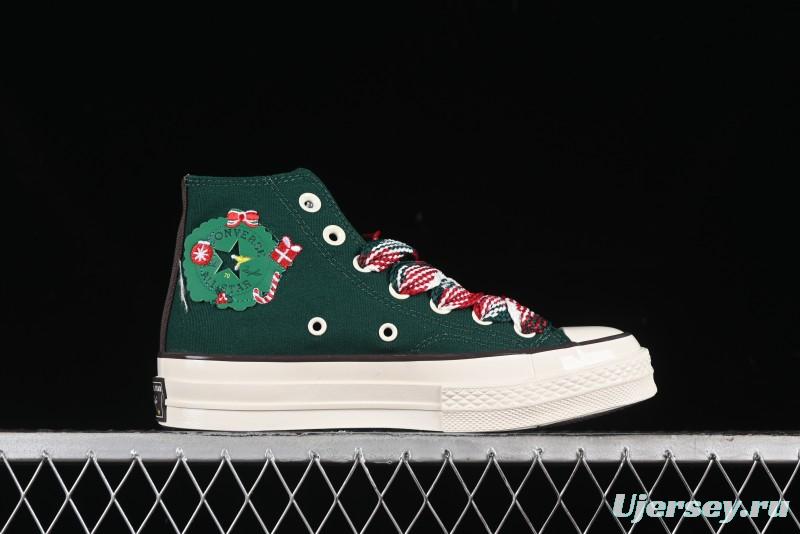 Converse 1970s Christmas Theme High Top Casual Sneakers for Winter - A12455C