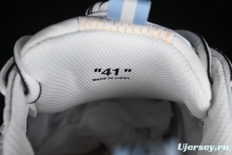 Off-White Be Right Back Low-Top Lifestyle Sneakers in White Blue - X.E5