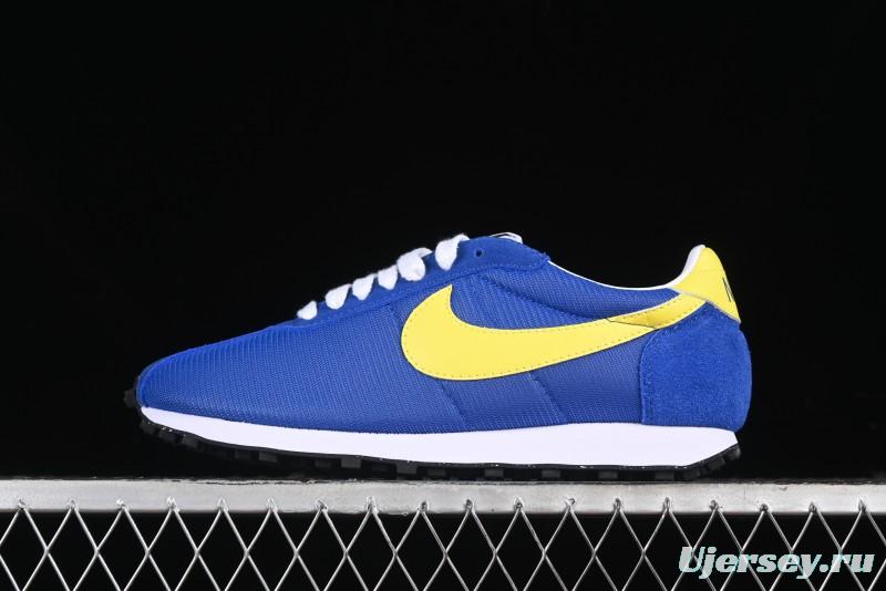 Nike Stussy Roshe Run LD-1000 Comfortable Versatile Non-Slip Durable Waffle Low-Top Casual Running Shoes - FQ9079-400