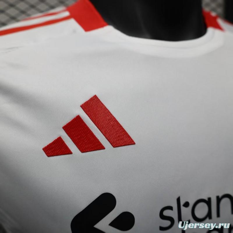 Player Version 25/26 Liverpool Away White Jersey