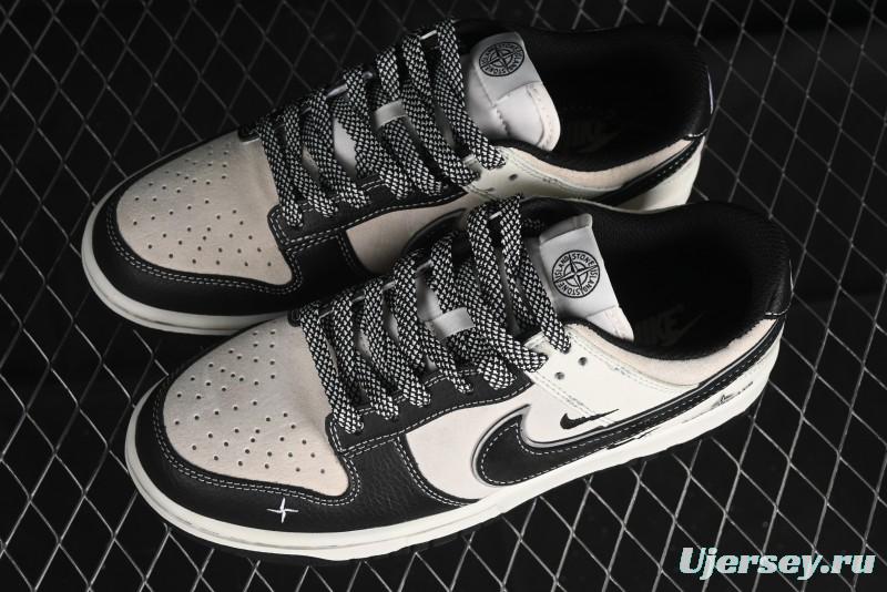 Nike SB Dunk Low Stoney Island Anniversary Edition Custom Low-Top Casual Skate Shoes - DJ2024-038