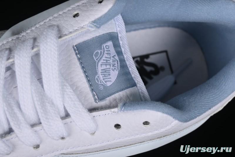 Vans Classics Knu Skool Full Grain Leather White Bread Sneakers - VN0009QCDSB