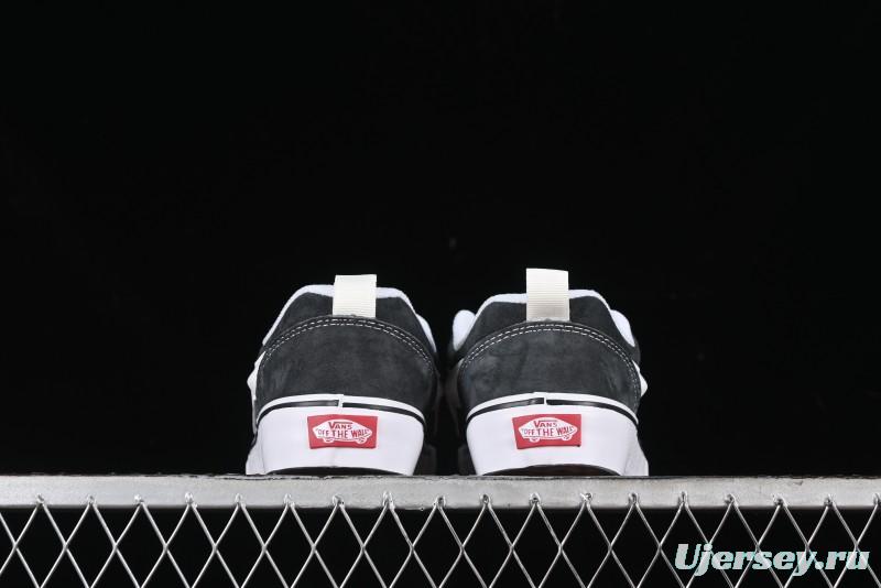 Vans Classics Knu Skool Full-Grain Leather Retro Sneakers - VN000CS0BGF