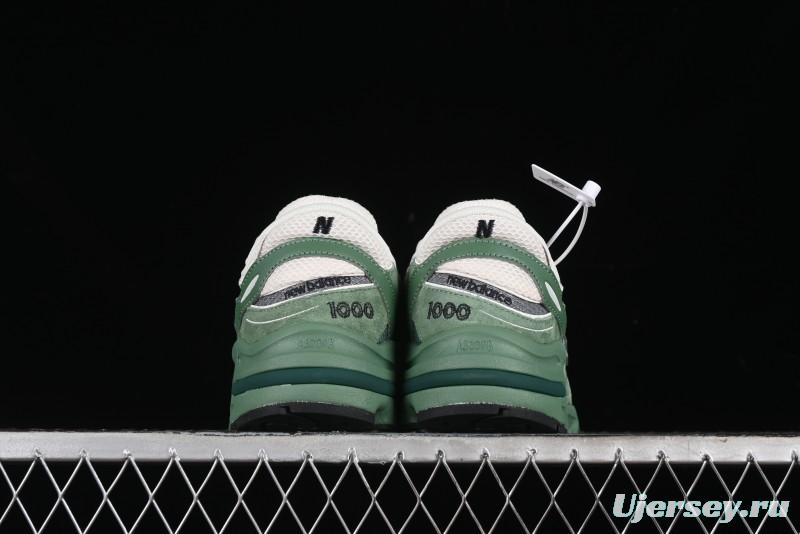 New Balance 1000 Series Retro Dad Style Low-Top Casual Running Shoes - M1000MA