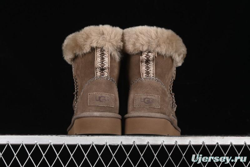 UGG Classic Mini Alpine Shearling Lined Snow Boots - 1158251