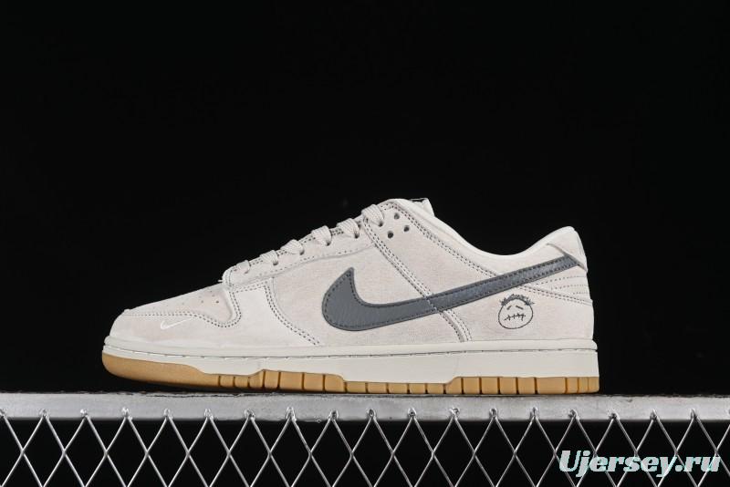Nike SB Dunk Low TS Collaboration - Anniversary Premium Custom Low-Top Casual Skate Shoes - KK1688-086