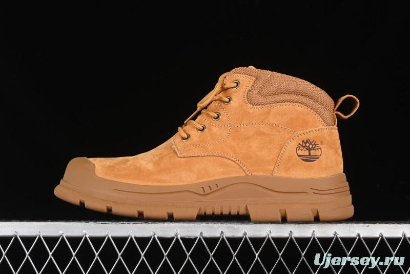 Timberland Outdoor Mid-Top Casual Martin Boots with Anti-Odor & Anti-Bacterial Insole - TB10085YELLOW