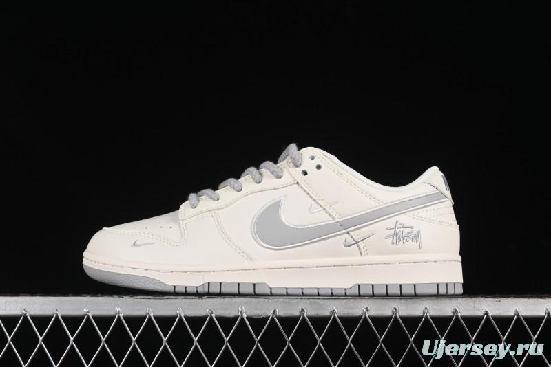 Nike SB Dunk Low Stussy Anniversary Custom Low-Top Casual Sneakers - SJ2068-282