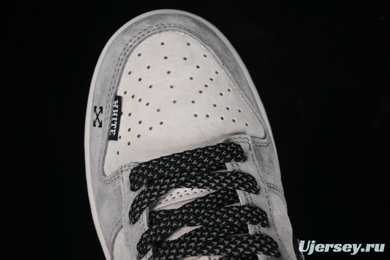Nike SB Dunk Low OFF-WHITE Collaboration Anniversary Custom Sneakers - DQ1098-521