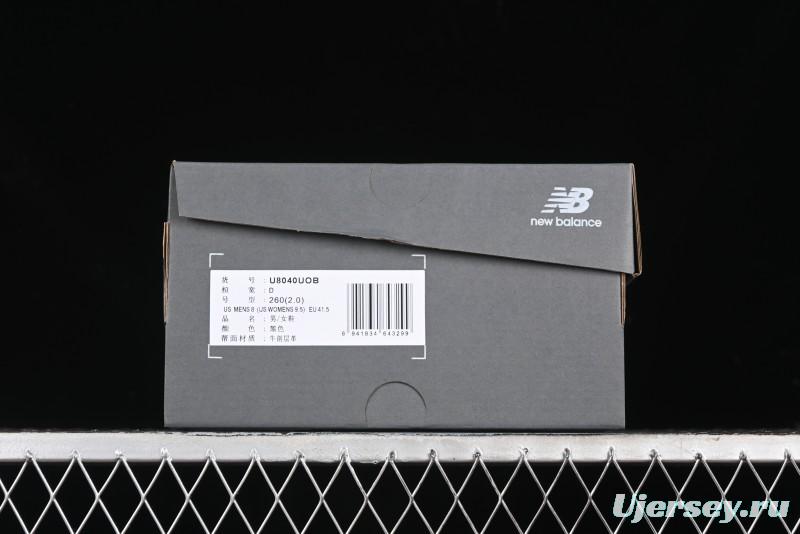 New Balance 8040 Series Navy Cushioning Slip-Resistant Breathable Low-Top Casual Shoes - U8040UOB