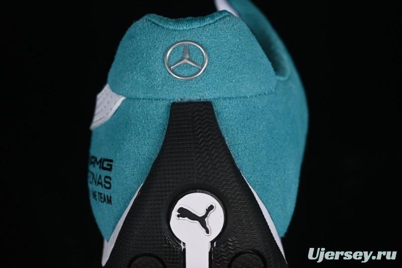 Puma Sparco Future Round Toe Lace-Up Leather Fabric Low-Top Lifestyle Casual Shoes - 307891-01