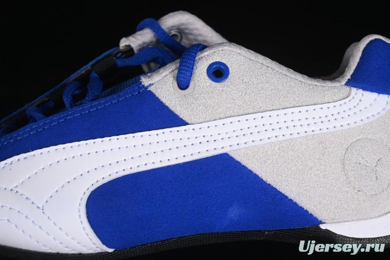 Puma Sparco Future Round Toe Lace-Up Leather Fabric Low-Top Lifestyle Casual Shoes - 307936-02