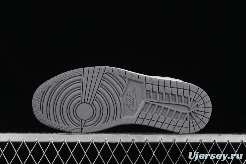 Nike Travis Scott x Fragment Design x Air Jordan 1 Low OG SP AJ1 Low Top Casual Sneakers - DM6688-607