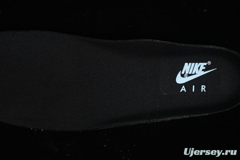 Nike Air Force 1 '07 Low Stussy Collaboration - Black Tiffany Low-Top Casual Sneakers - KK1988-008