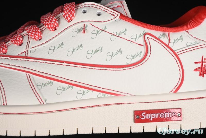 Nike Travis Scott x Fragment Design x Air Jordan 1 Low OG SP AJ1 Supreme Stussy Collaboration - SJ2