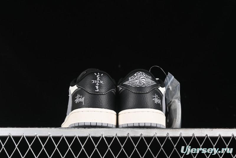 Nike Travis Scott x Fragment Design x Air Jordan 1 Low OG SP AJ1 Lifestyle Sneakers - XZ5168-001