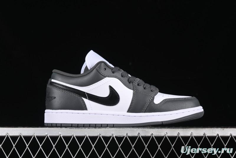Nike Air Jordan 1 Low Iron Grey Casual Sneakers - 553558-152