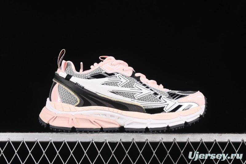 Off-White Be Right Low-Top Lifestyle Sneakers in White Pink - X.E5