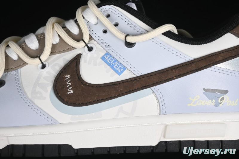 Nike Dunk Low Panda Prank Heartbeat Email SB Low-top Casual Sneakers - DD1391-100