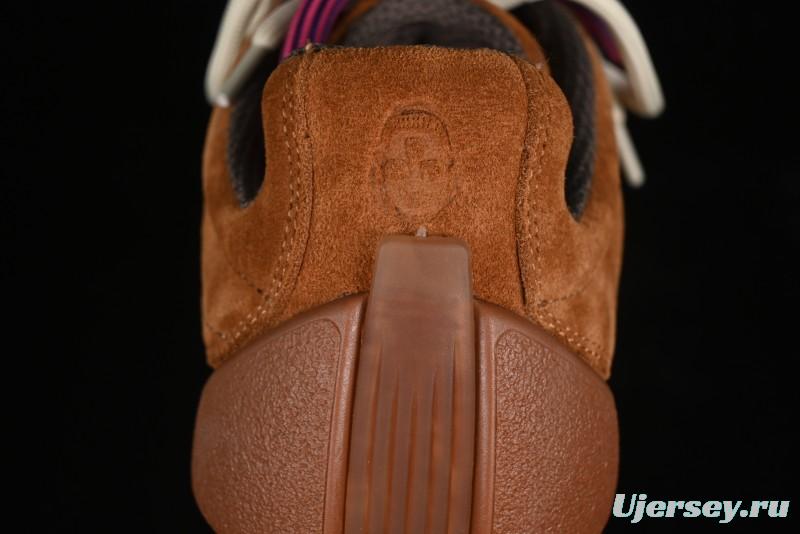 Alexander McQueen Flexion Retro Sneakers in Brown/Suede with Anatomical Design - 2024s