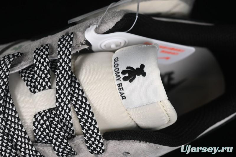 Nike Air Force 1 '07 Low Violent Bear Collaboration - Grey Black Print Low-Top Casual Sneakers - SJ9188-002