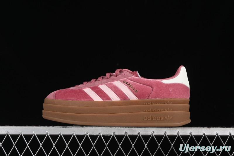 Adidas Originals Gazelle Bold IG4389 Low-Top Sneakers with Thick Sole for Slip Resistance and Durability