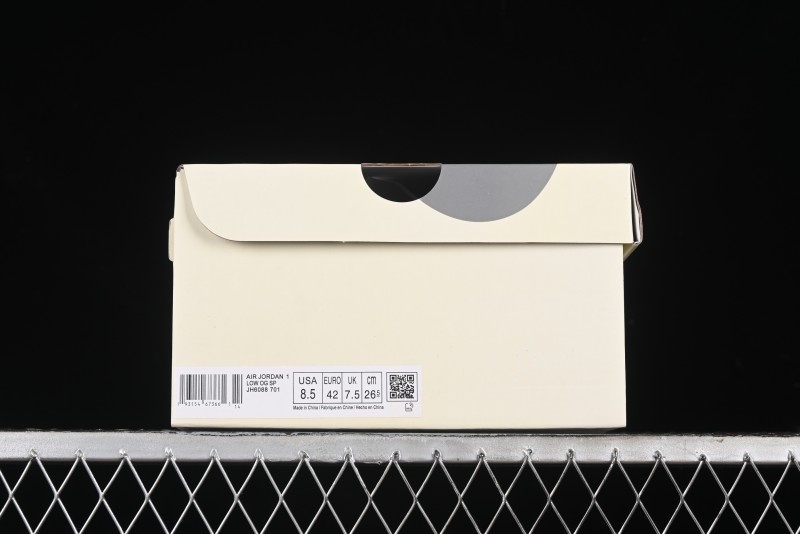 Nike Travis Scott x Fragment Design x Air Jordan 1 Low OG SP AJ1 Casual Sneakers - JH6088-701