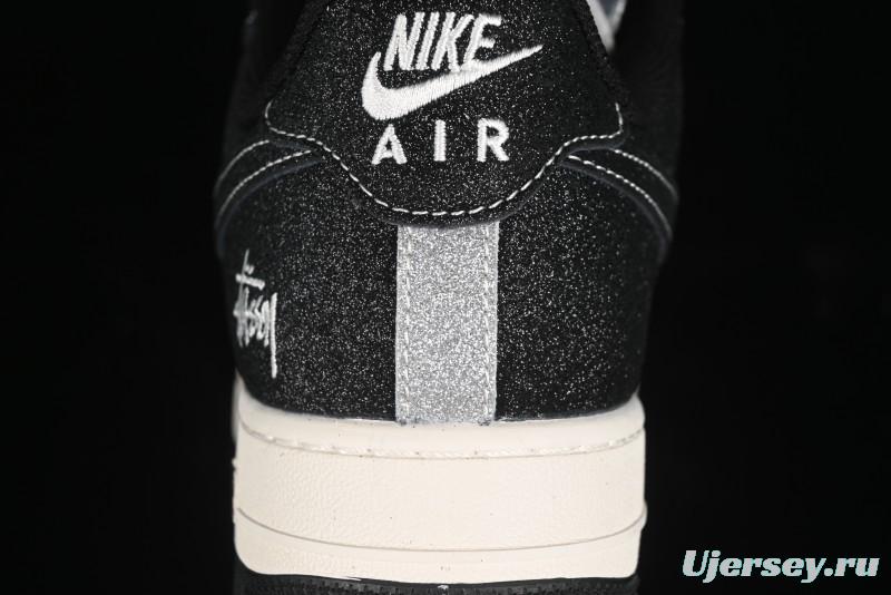 Nike Air Force 1 '07 Low Stussy Collaboration - Starry Sky Low-Top Casual Sneakers - XZ1968-518