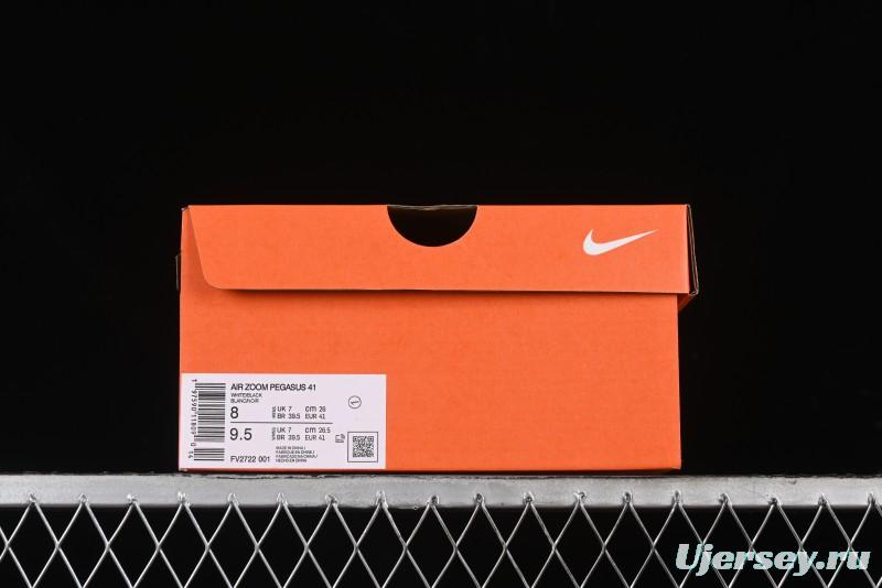 Nike Air Zoom Pegasus 41 Running Shoes with Breathable Mesh and Cushioned Support - FV2722-001