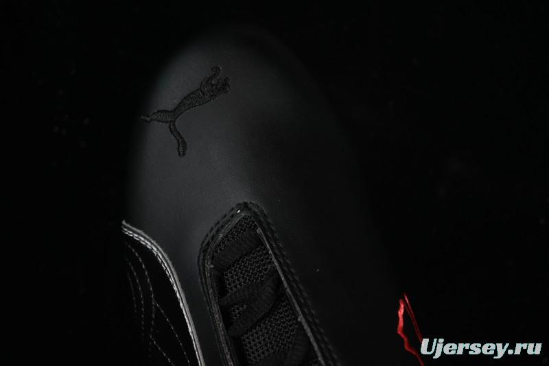 Puma Sparco Future Round Toe Lace-Up Low-Top Lifestyle Casual Shoes in Leather and Fabric - 307889-03