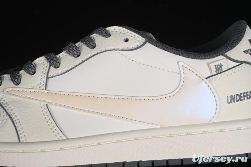 Nike Travis Scott x Fragment Design x Air Jordan 1 Low OG SP AJ1 Casual Sneakers - DM7866-018