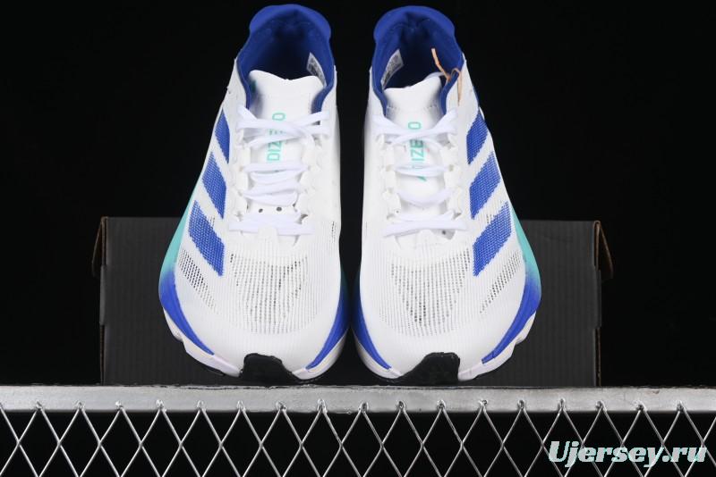 Adidas Adizero Boston 12 Junior Running Shoes with Lightstrike Pro and ENERGYROD - JR2731