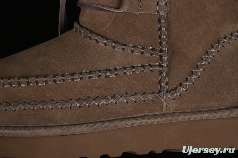 UGG Classic Mini Alpine Shearling Lined Snow Boots - 1158251