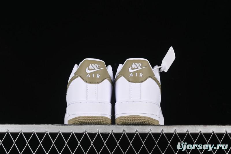 Nike Air Force 1'07 Low Casual Sneakers with Full-Length Air Cushion - FJ4146-110