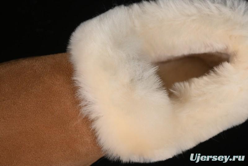 UGG Nita Platform Shearling Lined Winter Boots with Leather Upper - 1166733