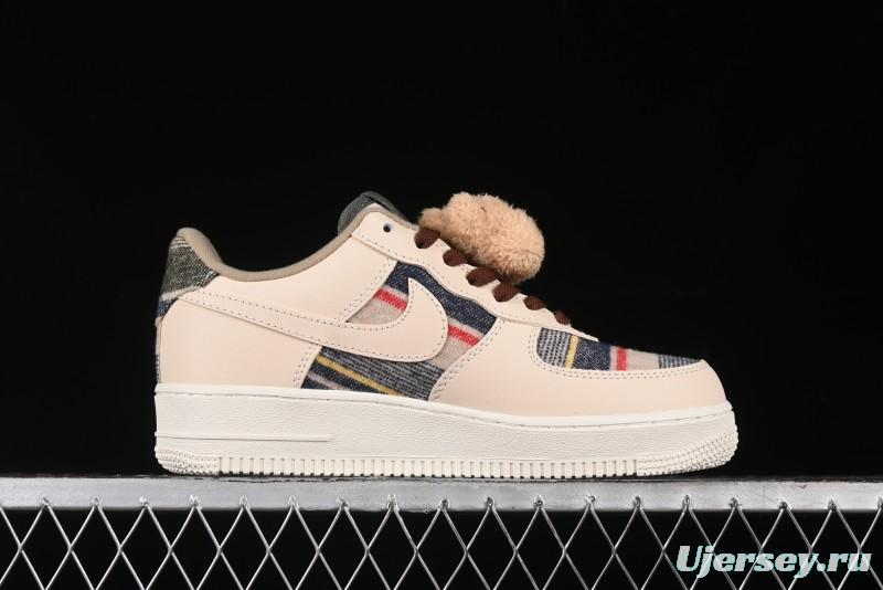Nike Air Force 1 '07 Low Farting Bear Casual Sneakers - CW2289-230
