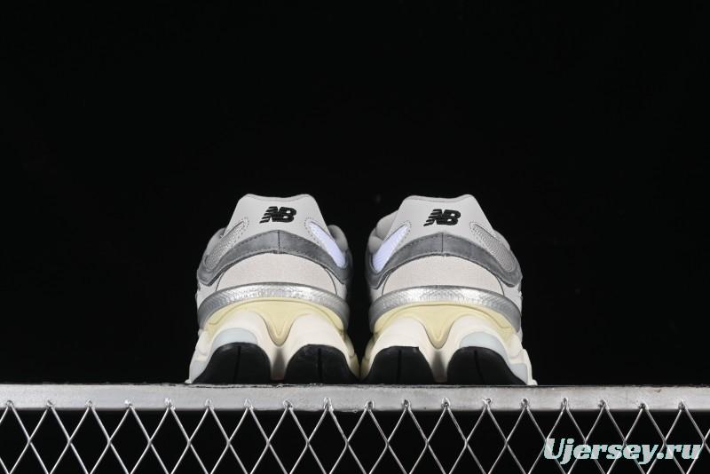 New Balance 9060 Retro Casual Running Sneakers with ABZORB Cushioning Technology - U9060GRY