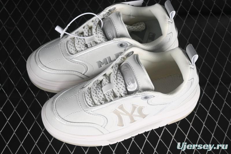 MLB Chunky Liner Jelly Lightweight Platform Sneakers with 6cm Height Increase - 3ASXCHV4N50WHS