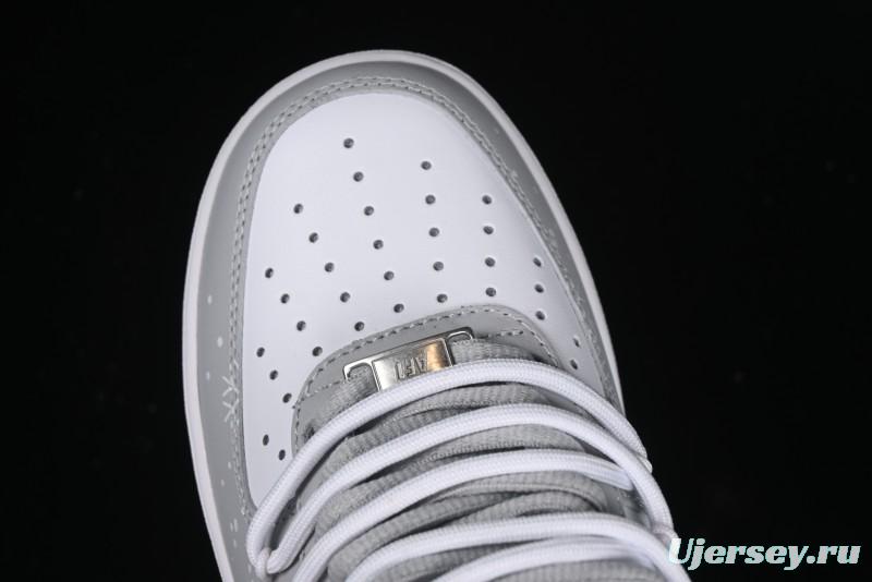 Nike Air Force 1 '07 Low Frozen Custom Paint Low-Top Casual Sneakers - ZH0316-035