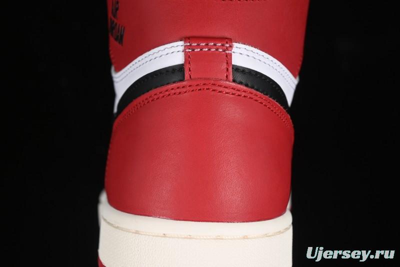 Nike Air Jordan 1 High OG Black Toe Reimagined Basketball Shoes - DZ5485-106