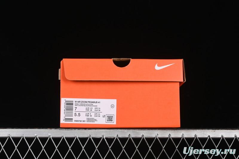 Nike Air Zoom Pegasus 41 Breathable Lightweight Running Shoes with Cushioning - HM3732-361