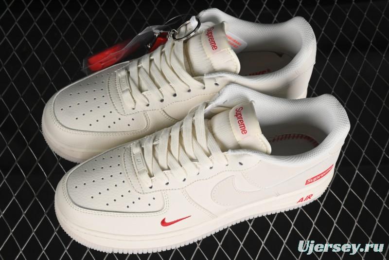 Nike Air Force 1 '07 Low Supreme White Crystal Casual Sneakers - BB7577-214