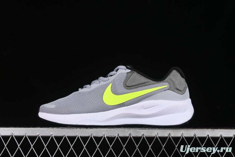 Nike Revolution 7 Wide Running Shoes with Breathable Mesh Upper and Durable Rubber Outsole - FB2207-002