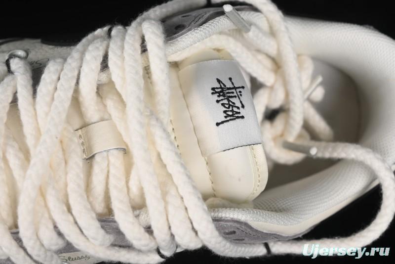 Nike SB Dunk Low Stussy Anniversary Edition Customized Low-Top Casual Skate Shoes - SJ2068-293