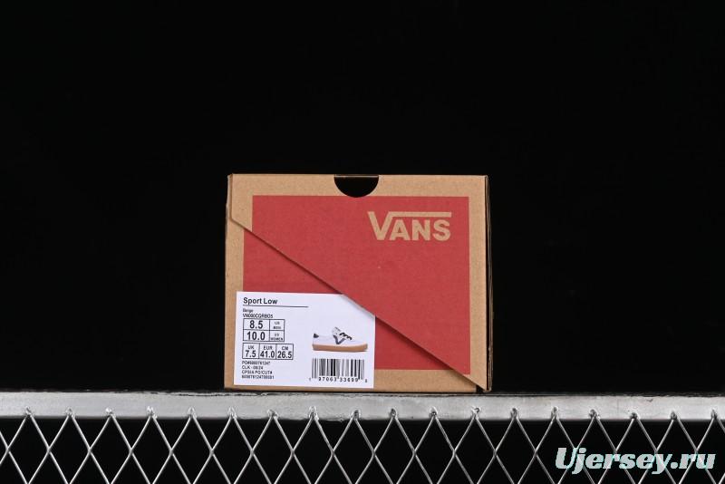 Vans Vault Og Sport Low Retro Canvas Vulcanized Sneakers - VN000CQRBO5