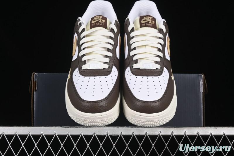 Nike Air Force 1 '07 Low Casual Sneakers with Full-Length Air Cushion - HM9656-001