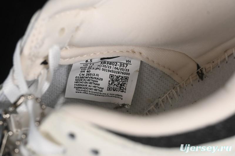 Nike SB Dunk Low LV Collaboration - Beige Black Printed Denim Anniversary High-End Custom Low-Top Casual Skate Shoes - XB3802-357