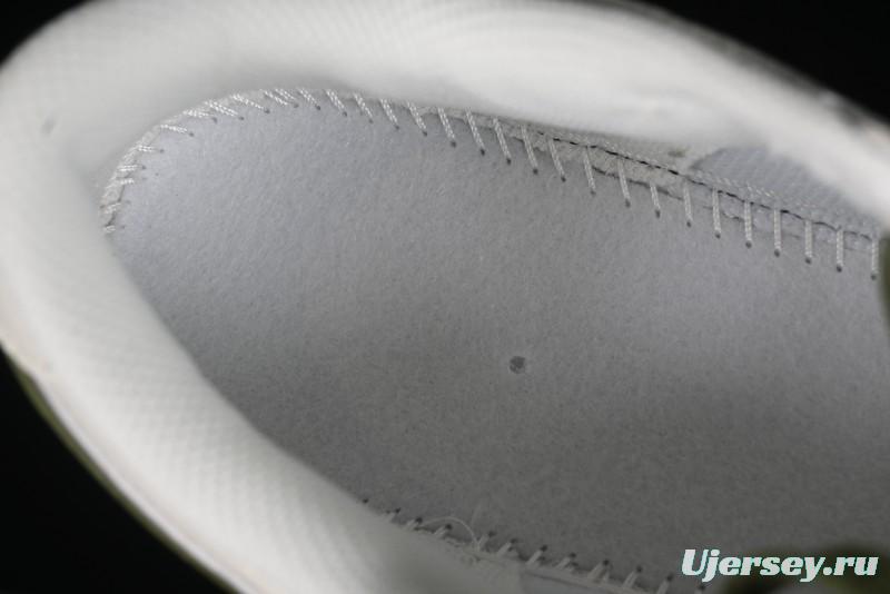 Nike SB Dunk Low Supreme Collaboration - Double Swoosh Beige Dark Green Anniversary High-End Custom Low-Top Casual Skate Shoes - XX2025-689